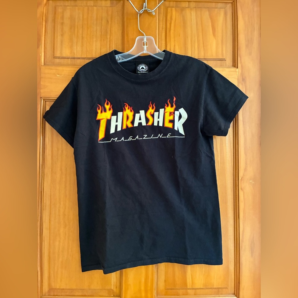 Thrasher Magazine Flame Logo T-Shirt Size Small